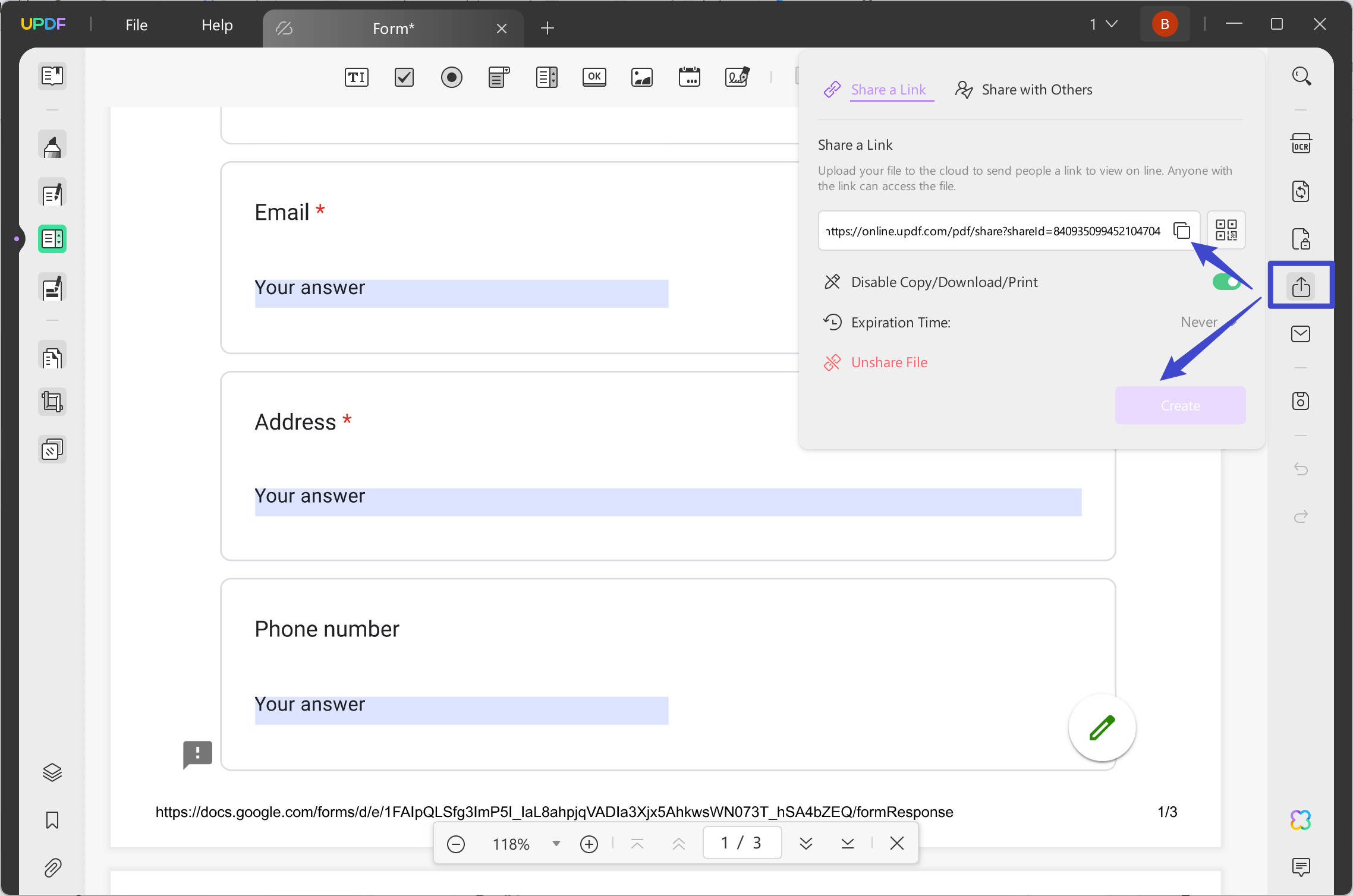 The Right Approach to Convert Web Form to PDF - UPDF