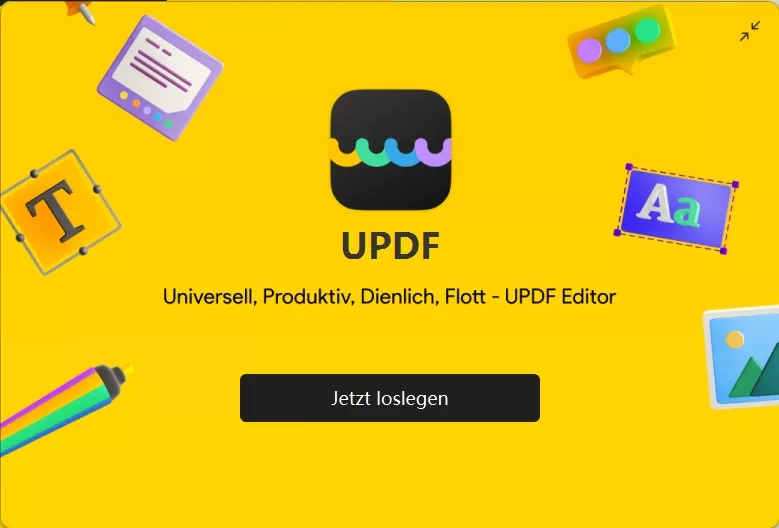 updf installieren