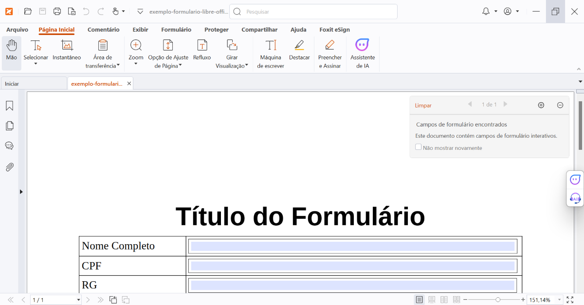 Como Editar a Lista Suspensa em PDF