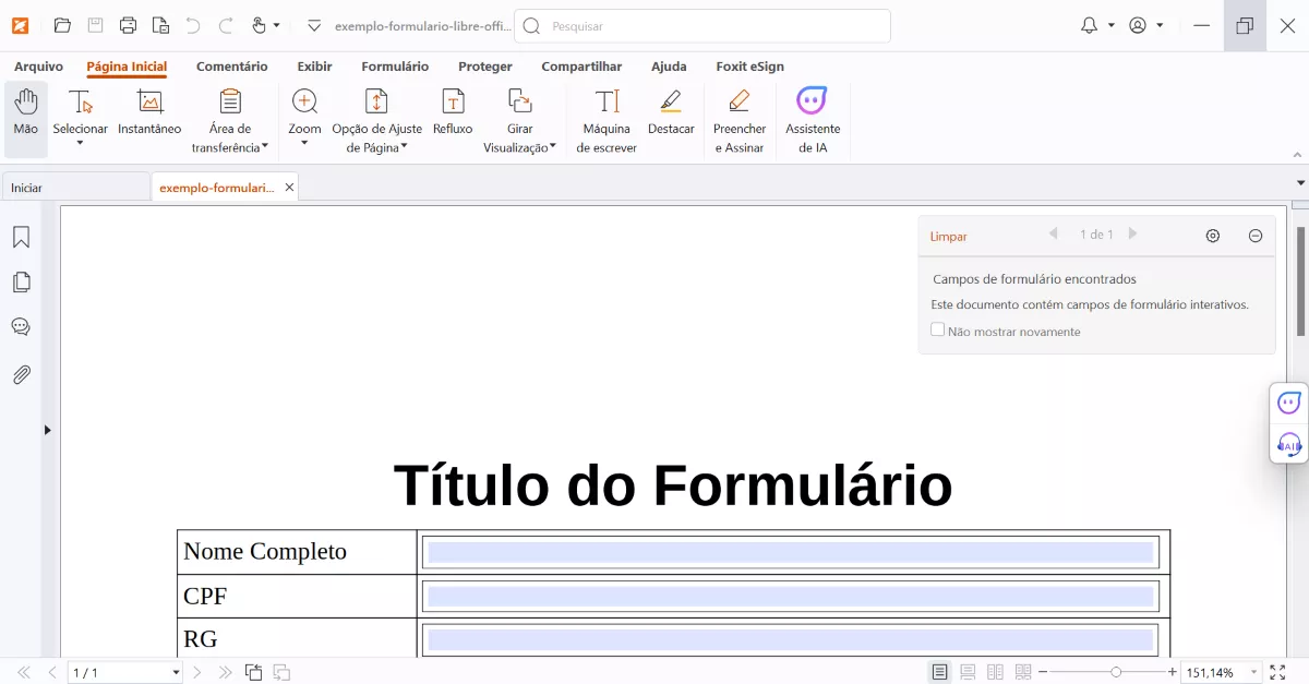 Como Editar a Lista Suspensa em PDF