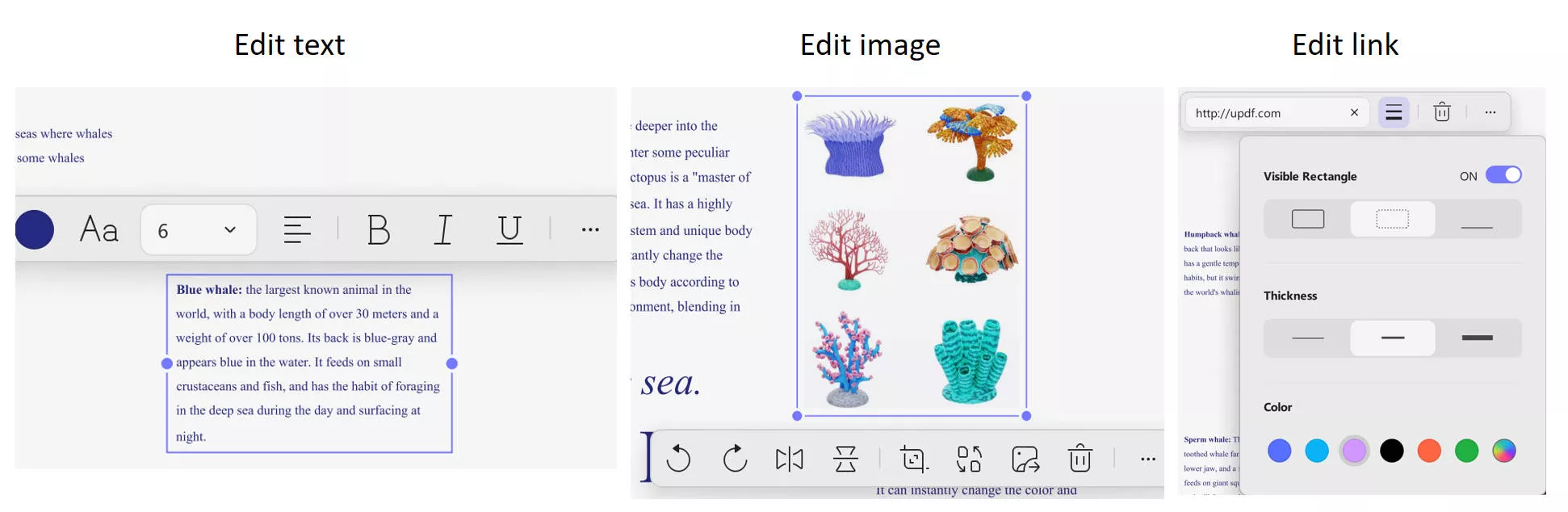 adjust settings like fonts, colors, sizes, and styles.