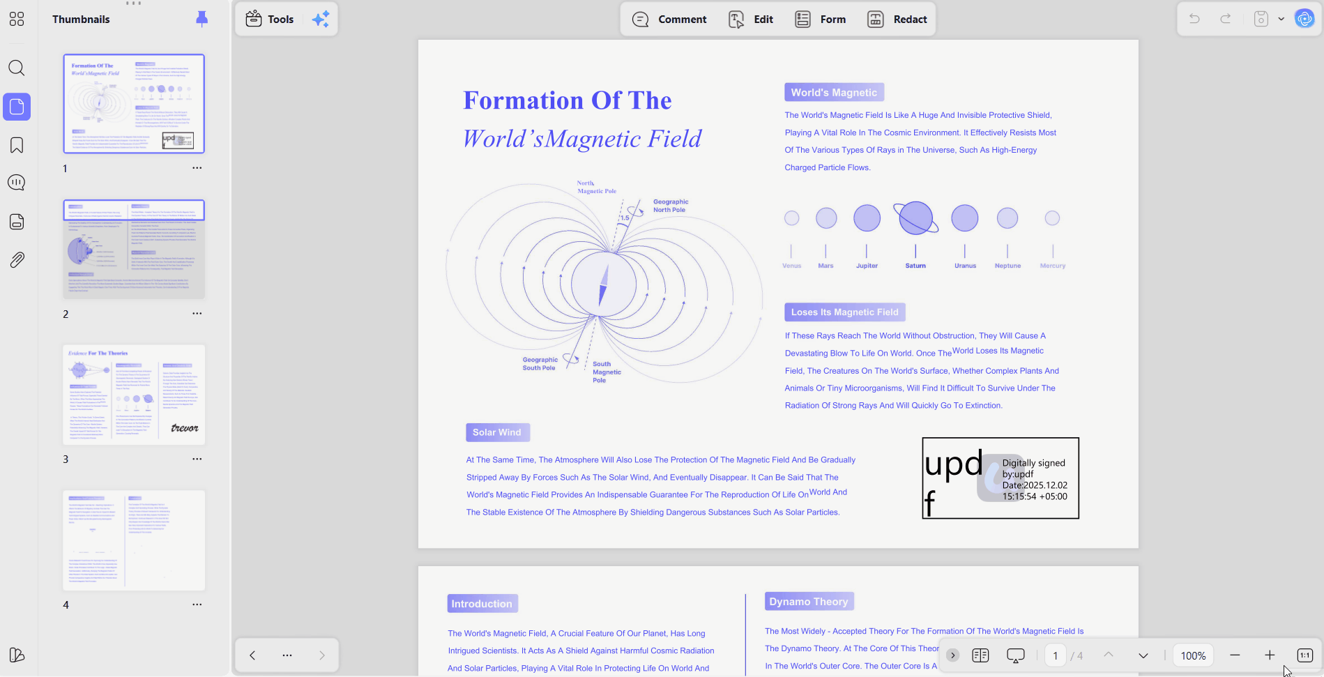 remove pdf password restriction updf