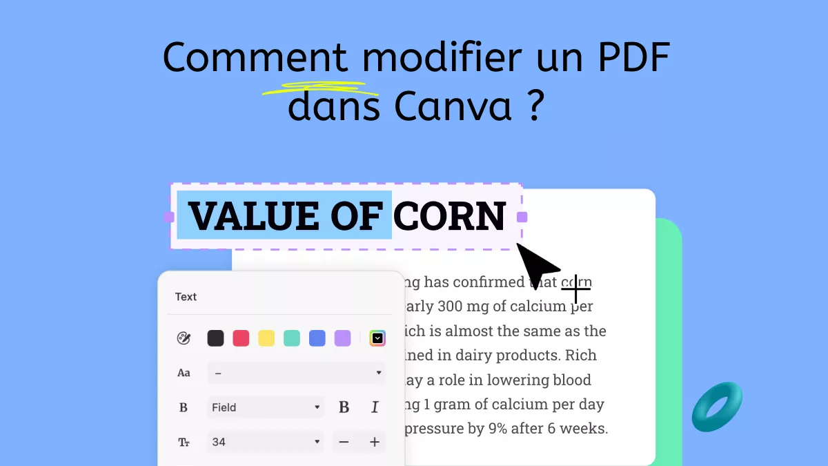 Comment modifier un PDF avec Canva ?