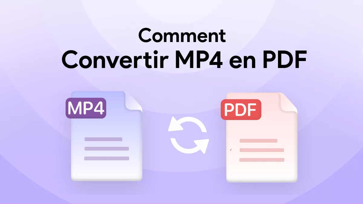 Comment convertir MP4 en PDF – 3 outils en ligne gratuits à utiliser