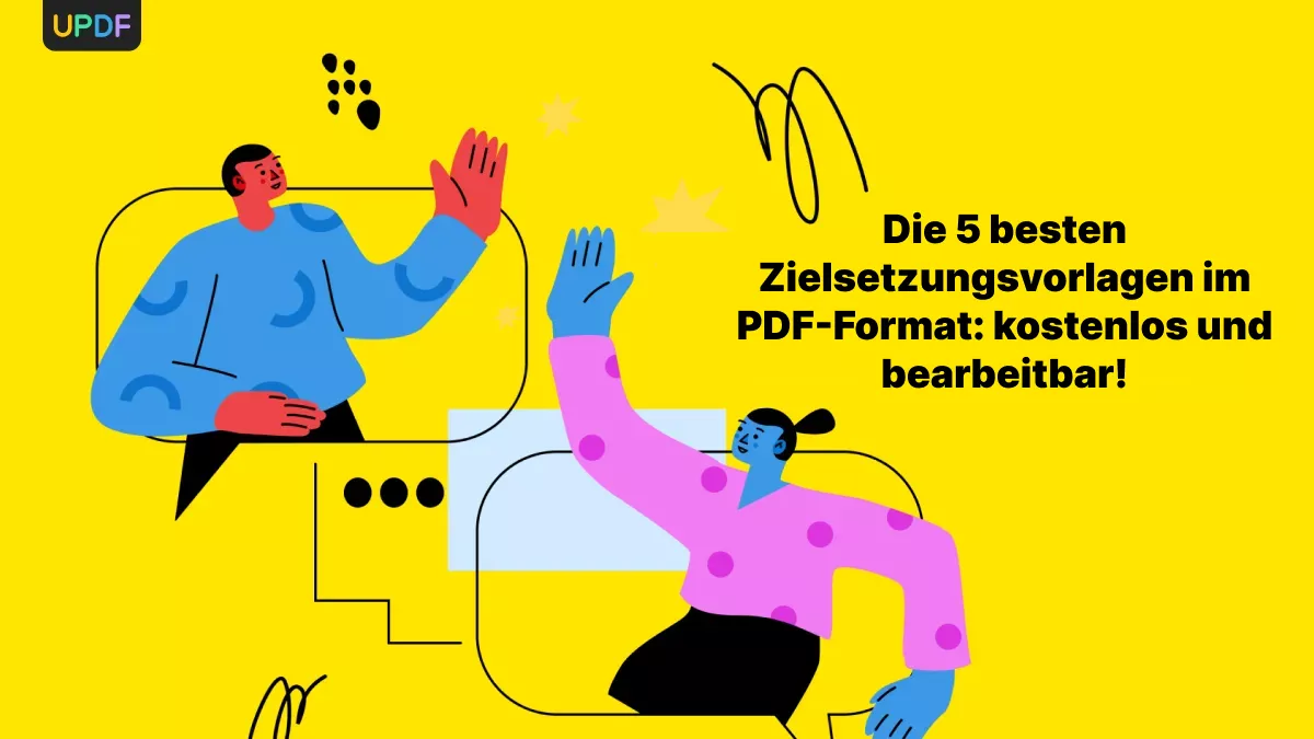 Die 5 besten Zielsetzungsvorlagen im PDF-Format: kostenlos und bearbeitbar!