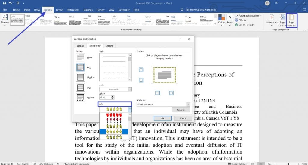 Understanding How to Add a Border in Word - UPDF