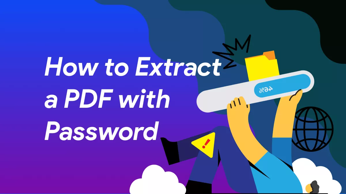 How to Extract a PDF with Open/Permission Password