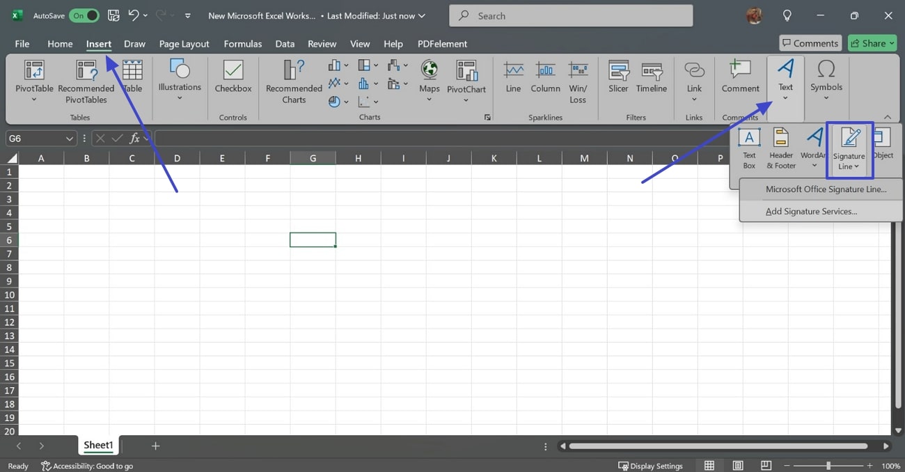Detailed Guide to Insert Digital Signature in Excel UPDF