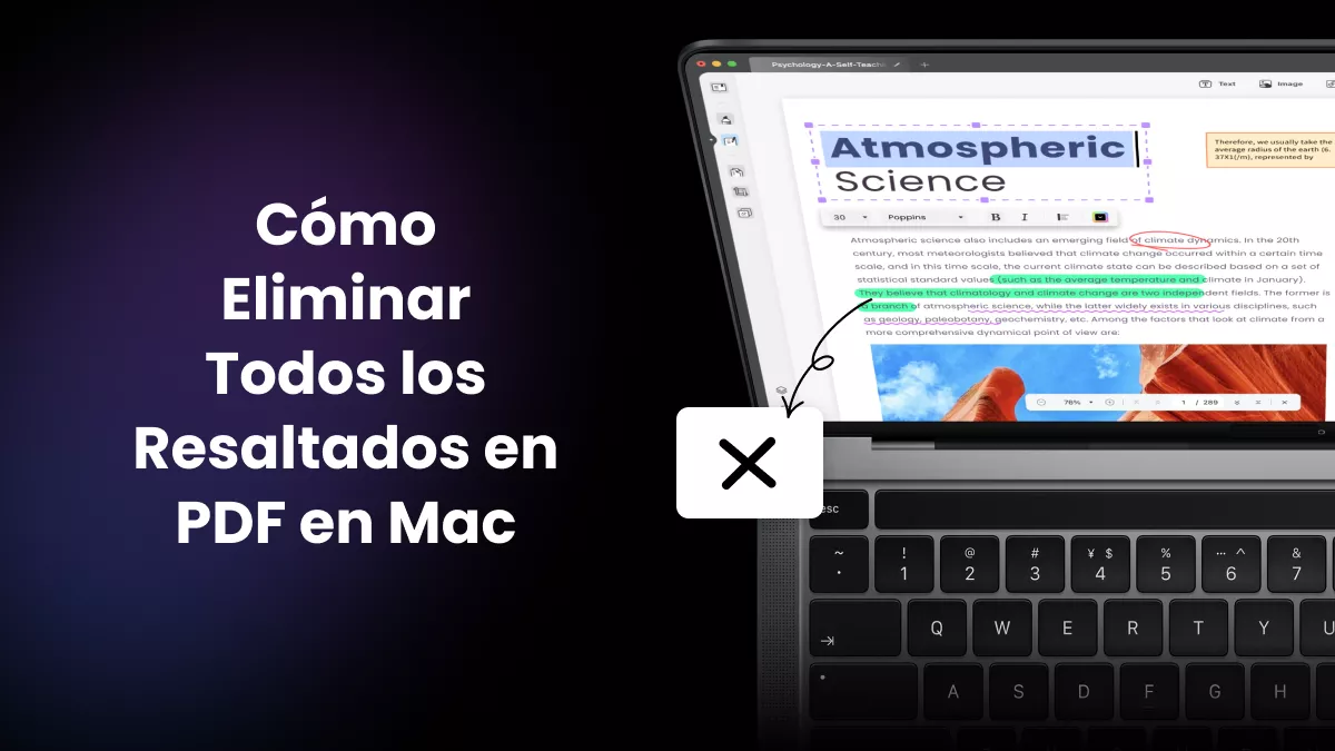 Cómo Eliminar Todos los Resaltados en PDF en Mac: Consejos Rápidos