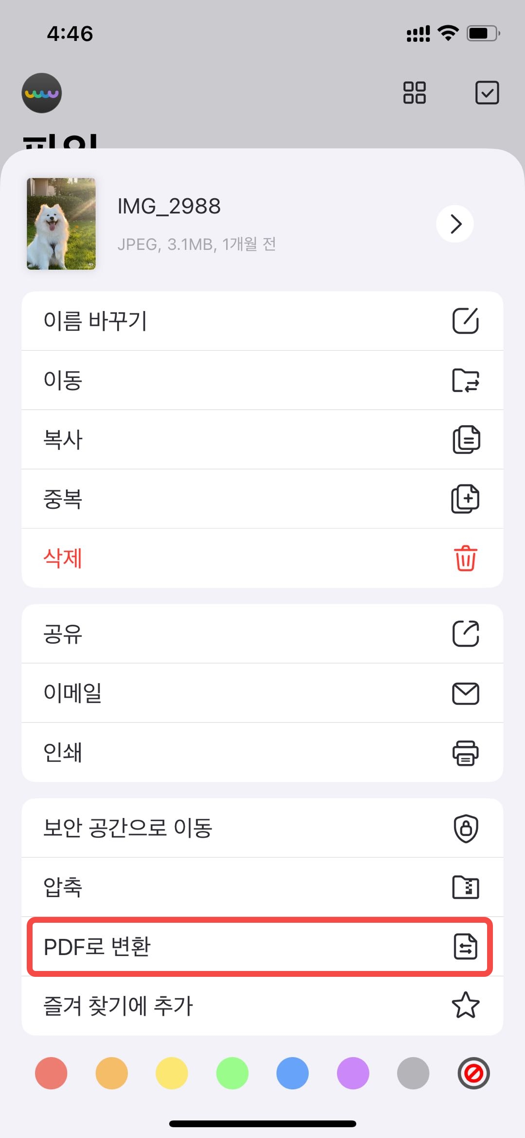 PDF로 변환