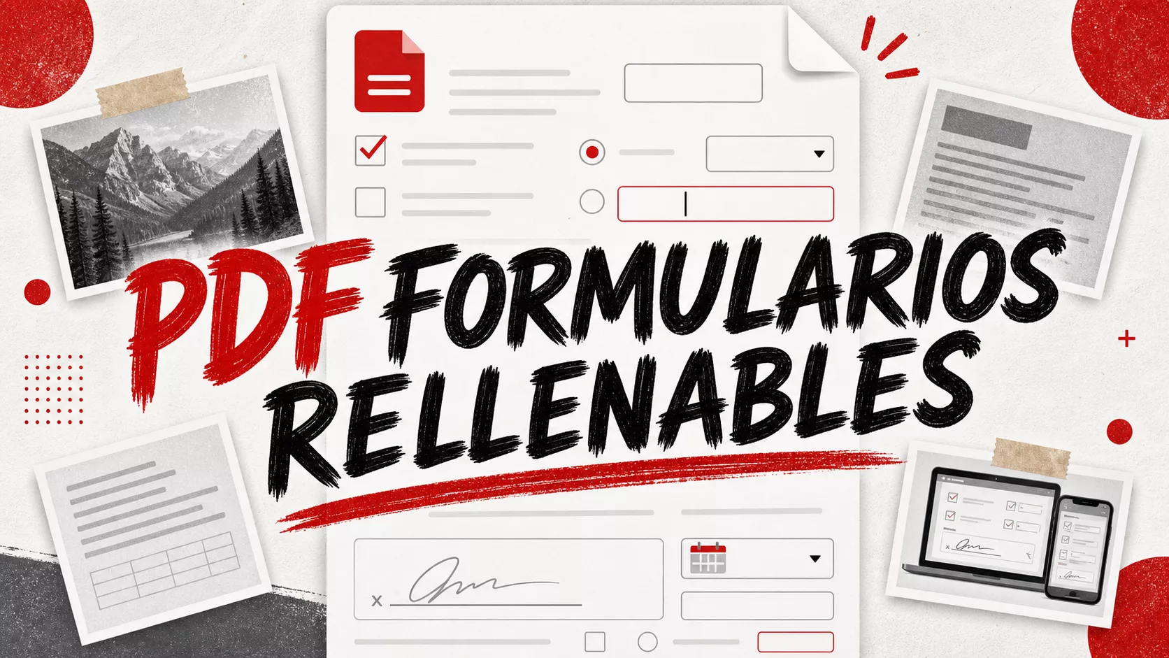 Cómo hacer un PDF rellenable sin Acrobat: 4 métodos para ordenador, móvil y gratis