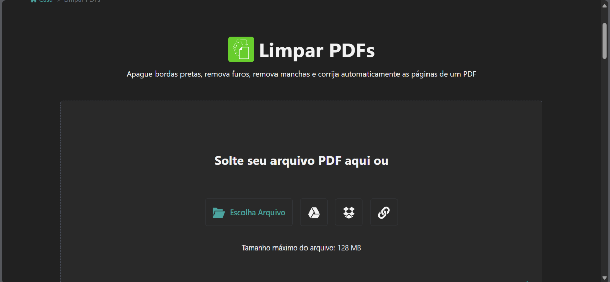 Tornar o PDF Claro