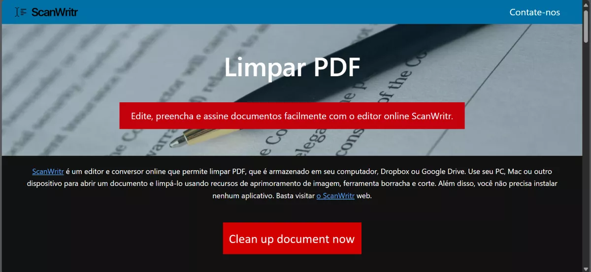 Tornar o PDF Claro