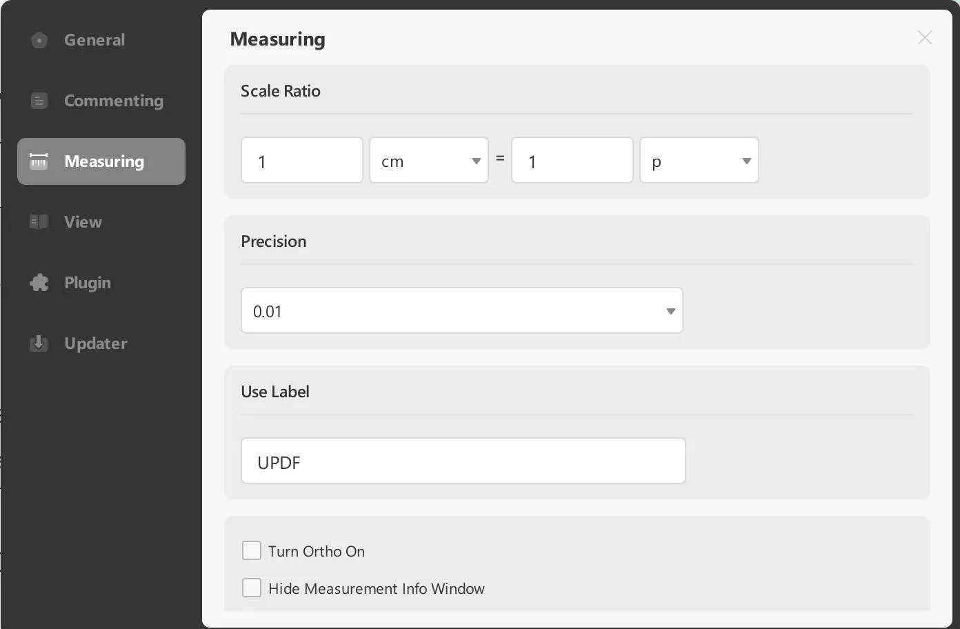 measuring preferences