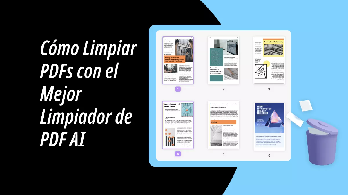 Cómo Limpiar PDFs con el Mejor Limpiador de PDF AI