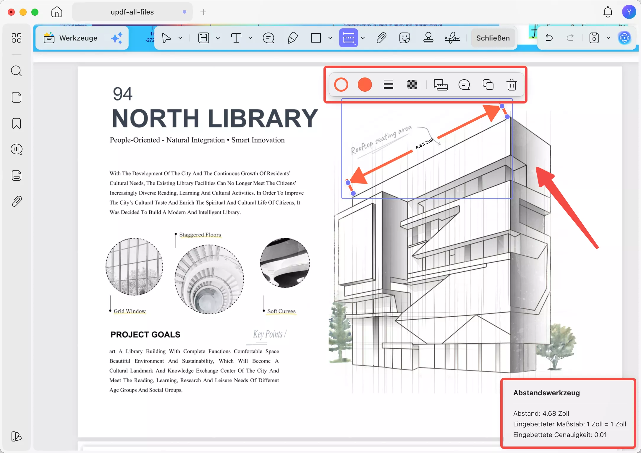 UPDF - Nr. 1. PDF-Messwerkzeug