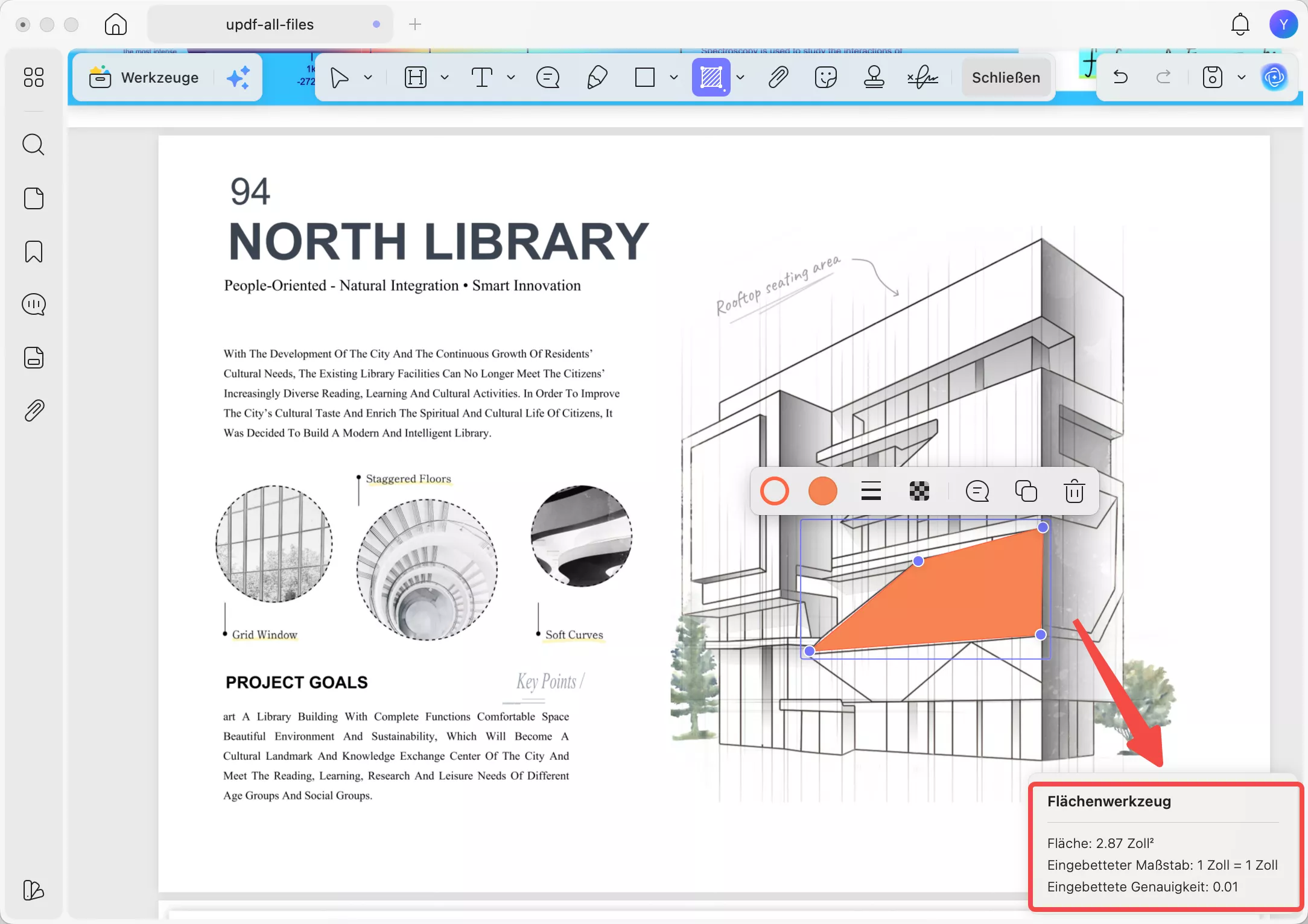 UPDF - Nr. 1. PDF-Messwerkzeug