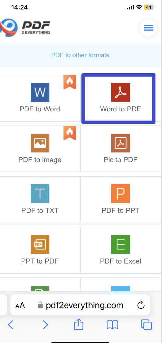 pdf2 everything in iphone