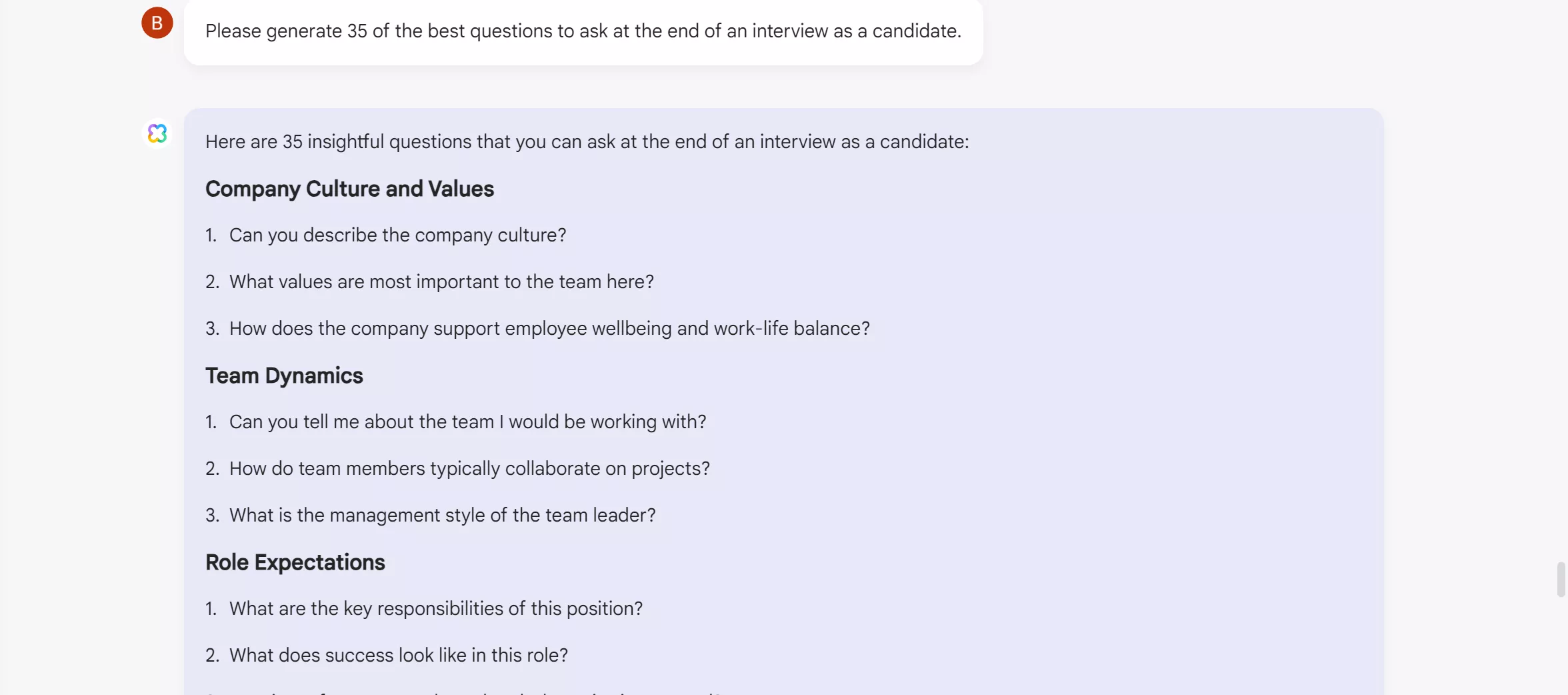 questions to ask in an interview employee