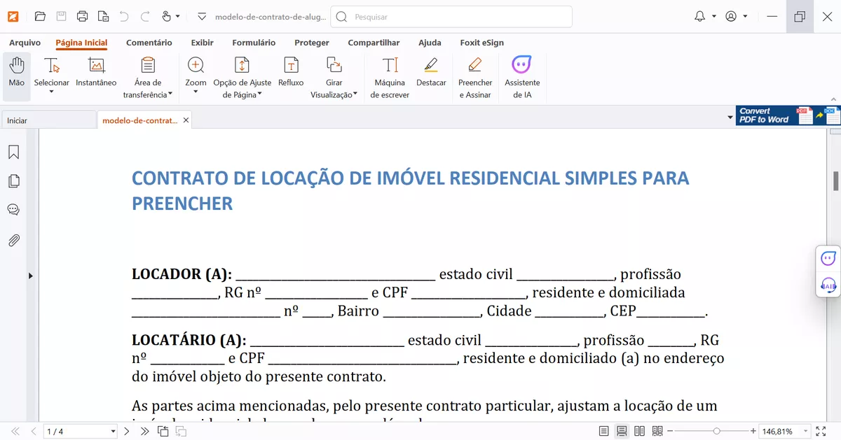 Como Remover Campos Preenchíveis