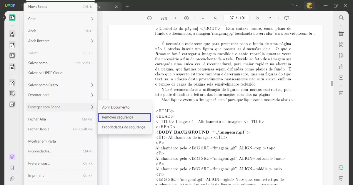 Como Combinar PDF Protegido por Senha