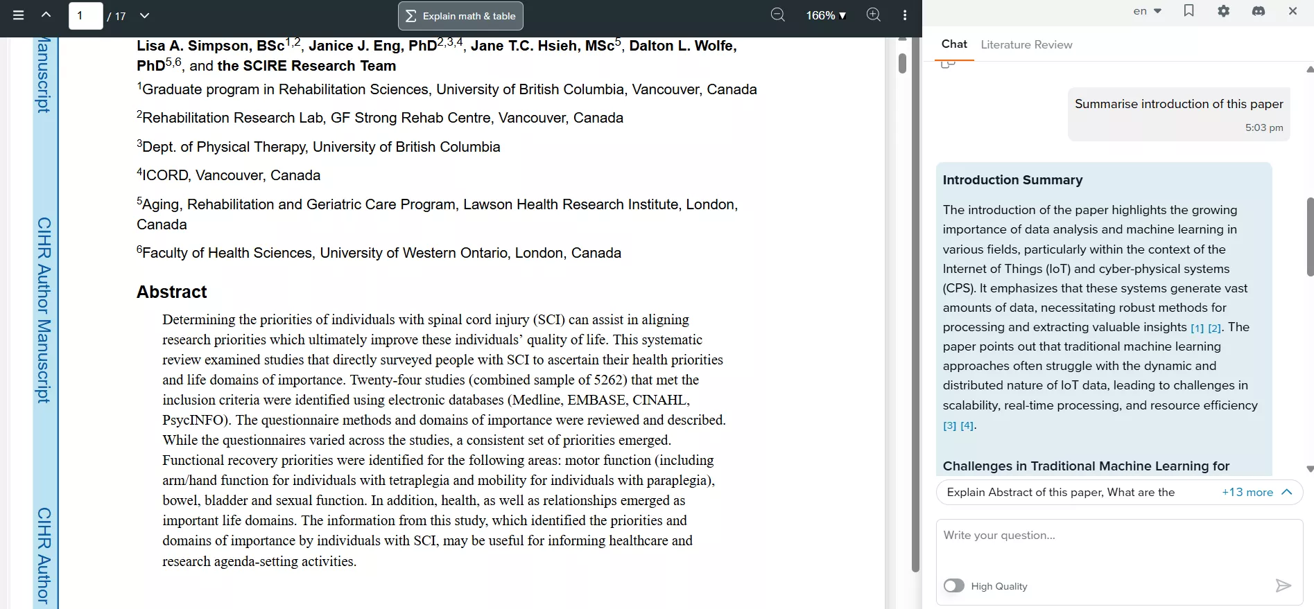 link do scispace springer