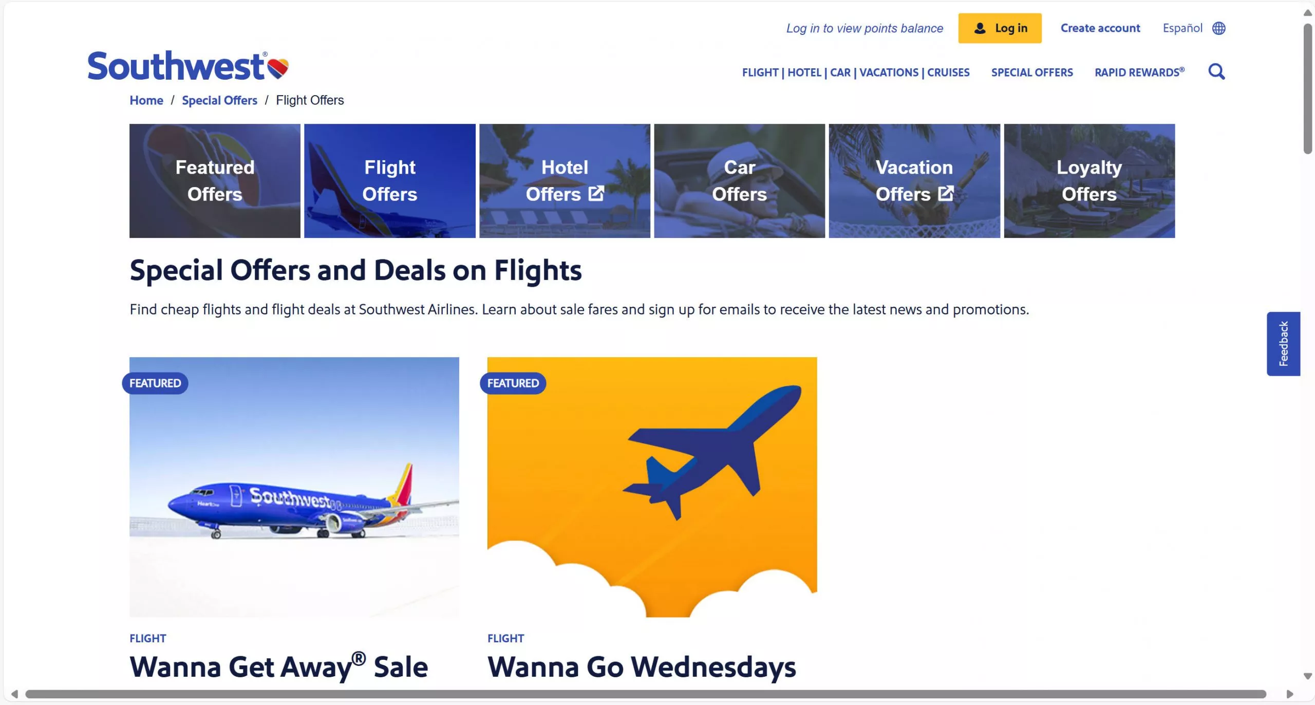 southwest airline