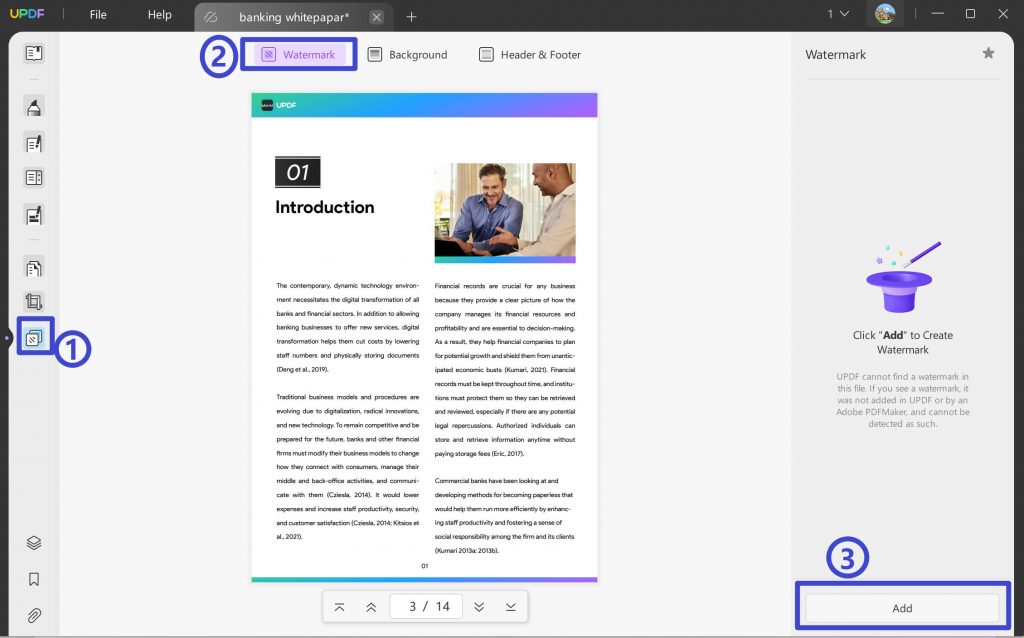 Add Watermarks to PDF Without Adobe Acrobat Pro | UPDF