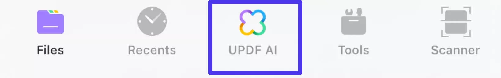 translate PDF iPhone  updf ai