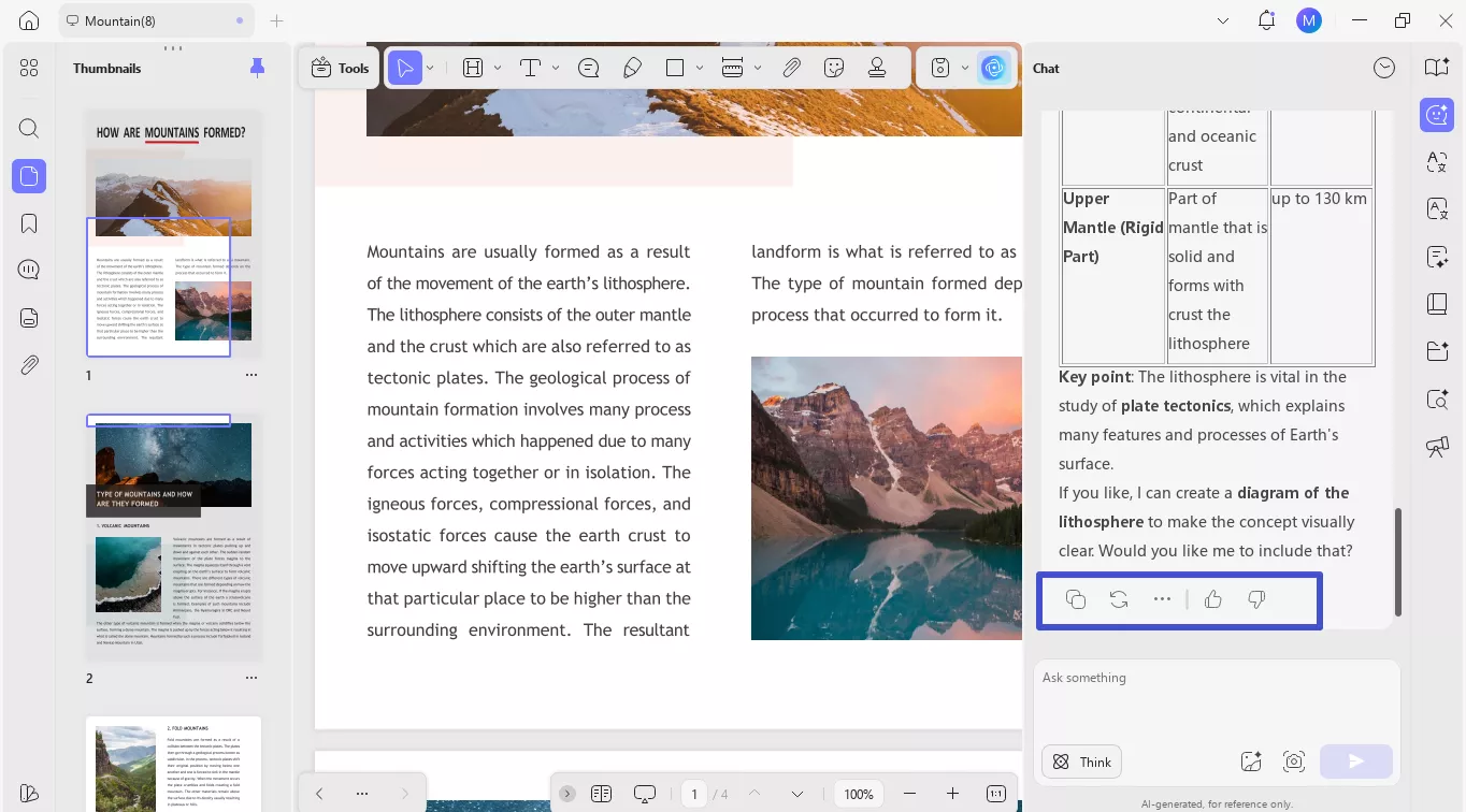 copy or rate the explanation