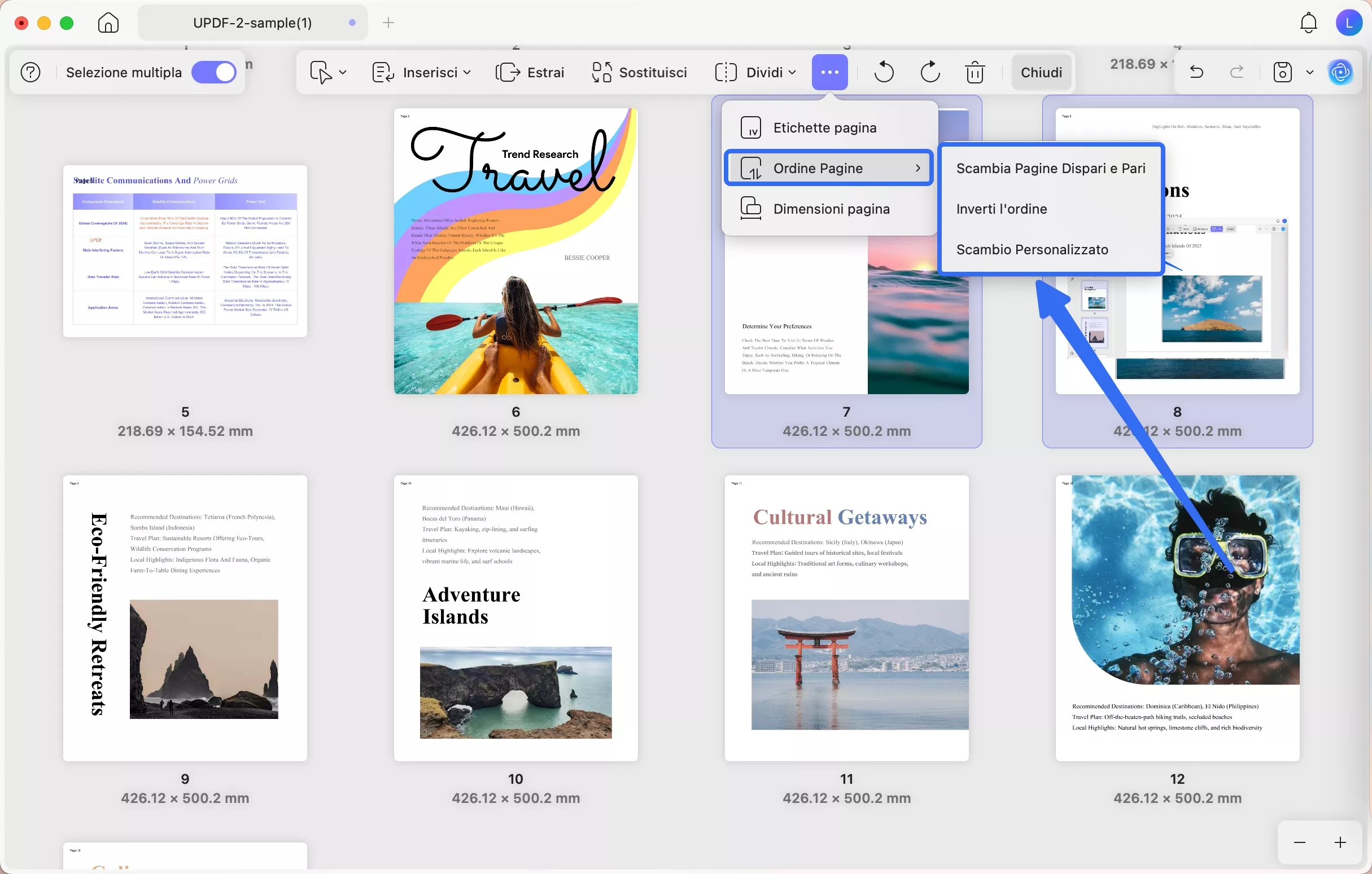 page order settings on mac updf 