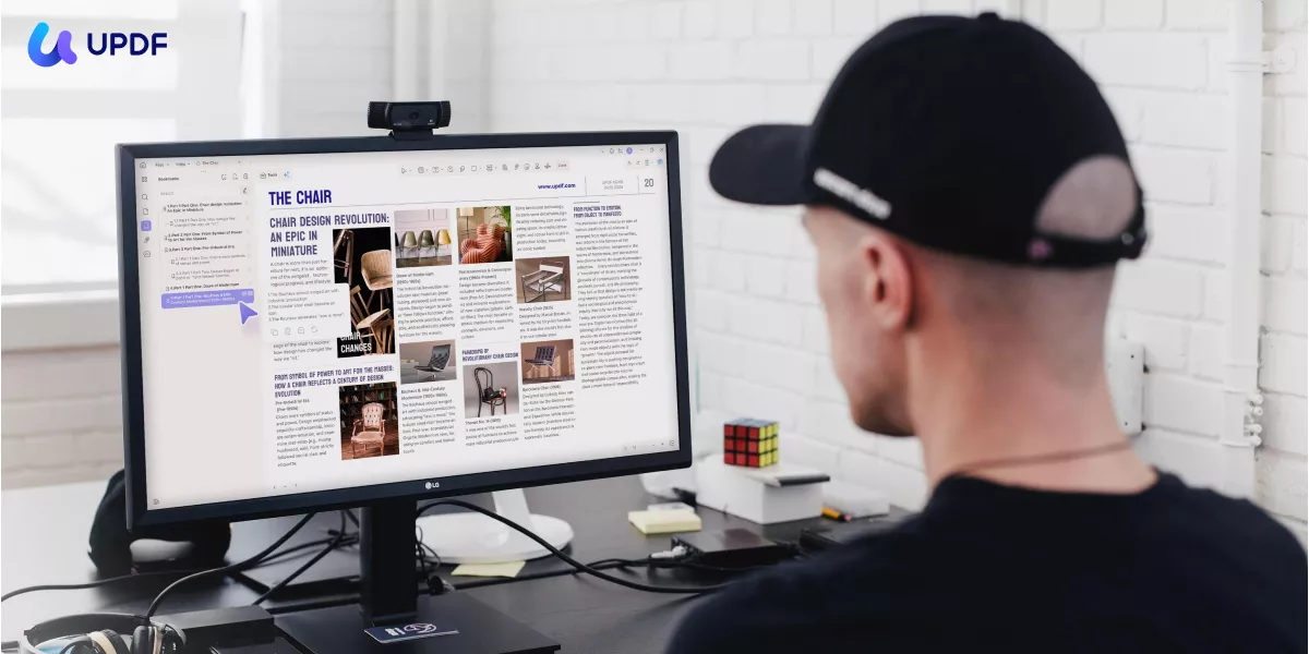 updf promotional image with portraits