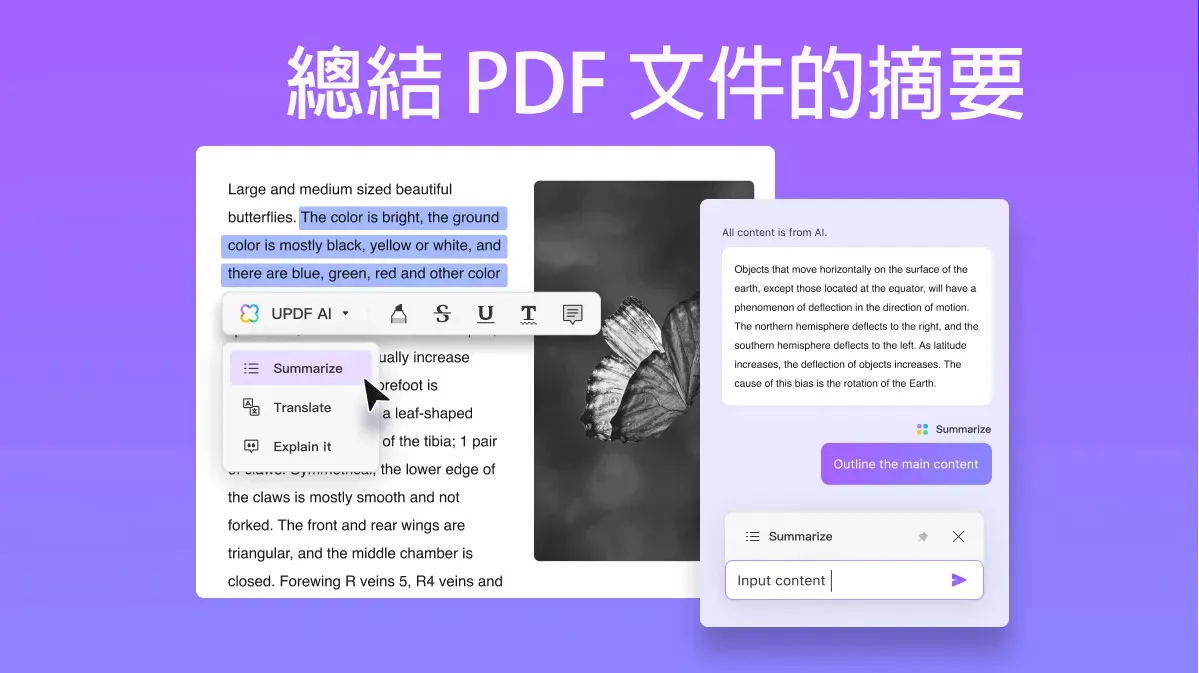 如何總結 PDF 文件的摘要？