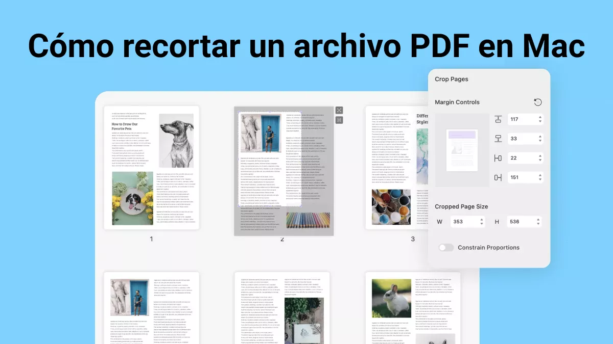 Cómo recortar un archivo PDF en Vista Previa en Mac [Guía paso a paso]