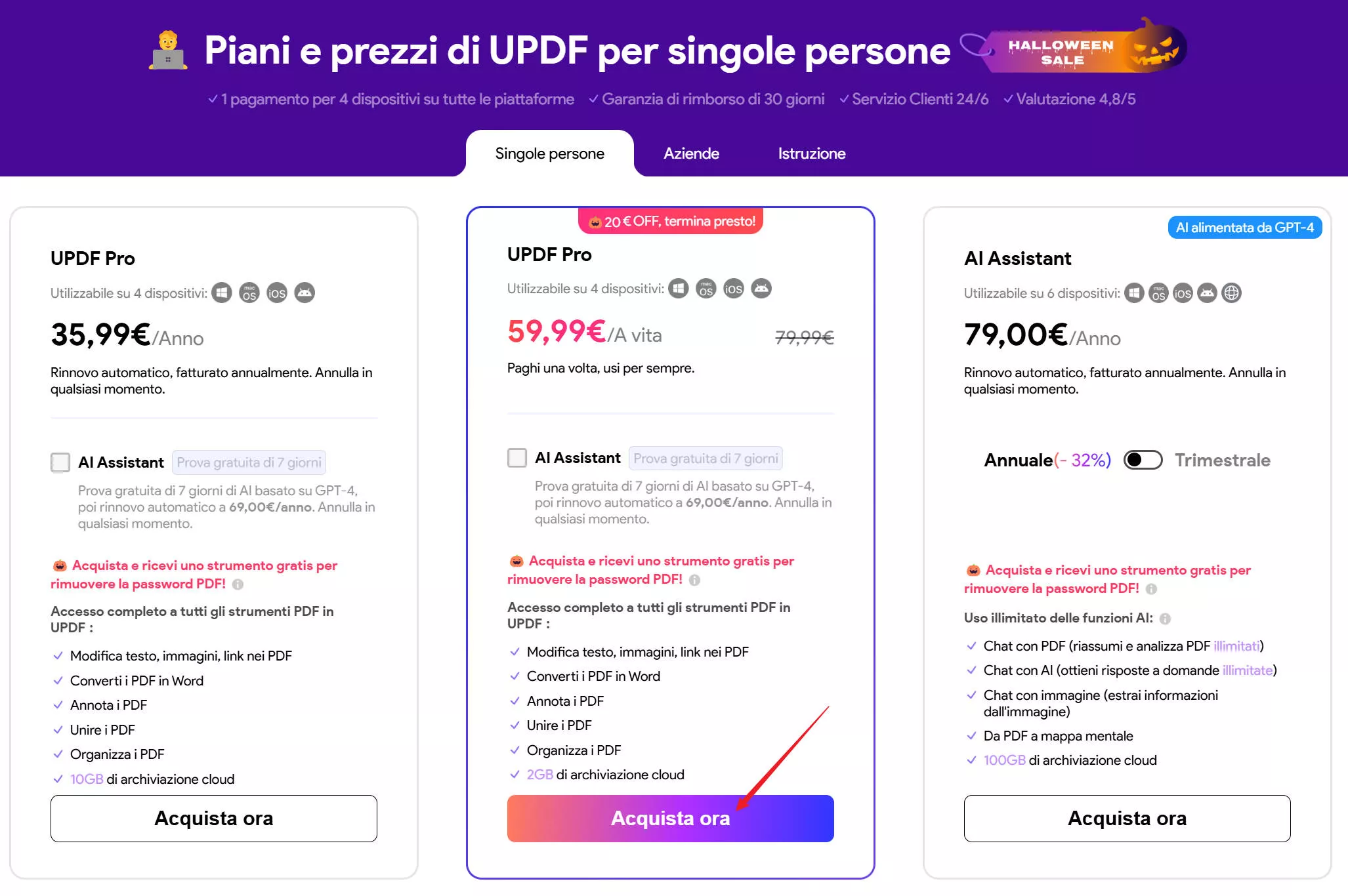 usare il codice Coupon di UPDF