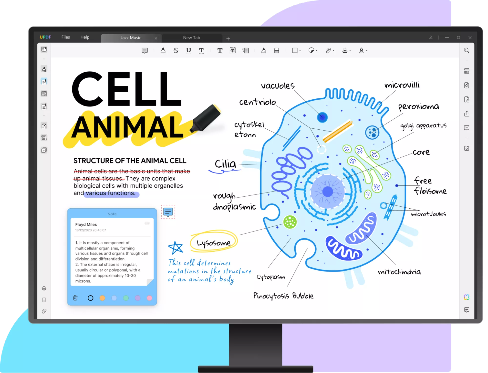 add annotations with updf.