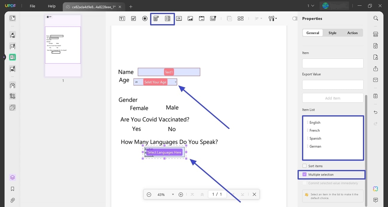 Understanding How to Add Form Fields to PDF - UPDF