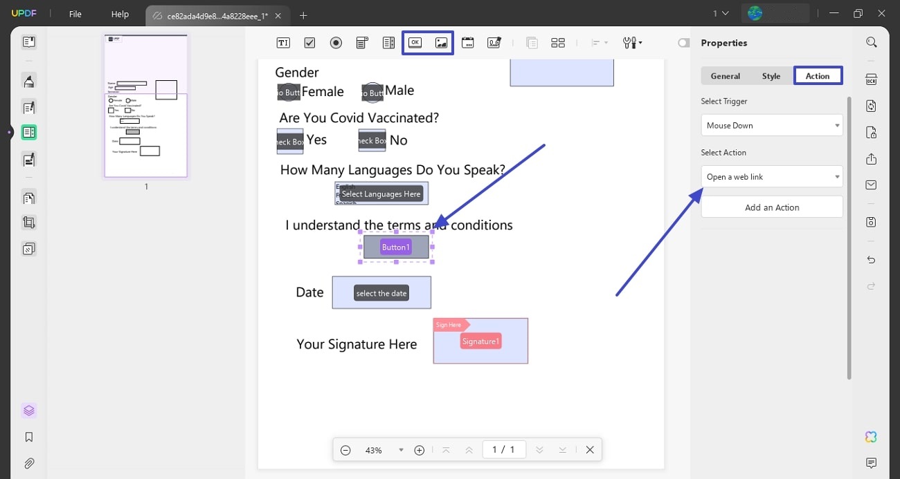 How To Add Form Fields To PDF UPDF Adding Form Fields To Pdf 6