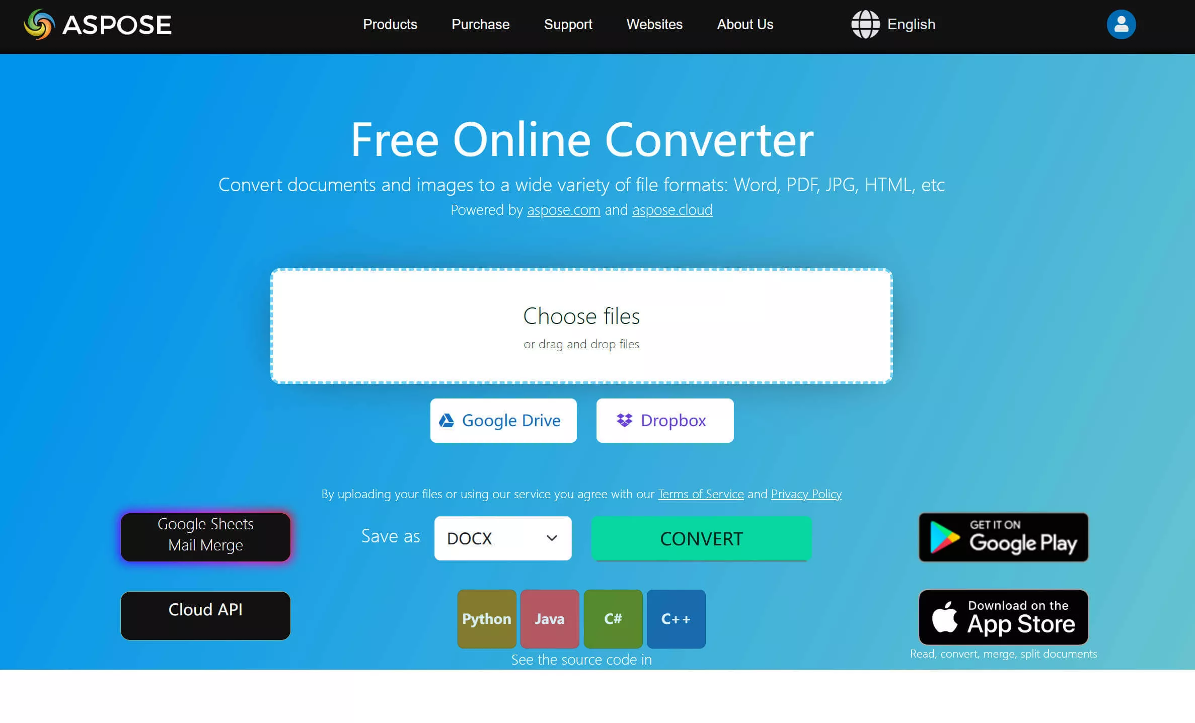 aspose online converter