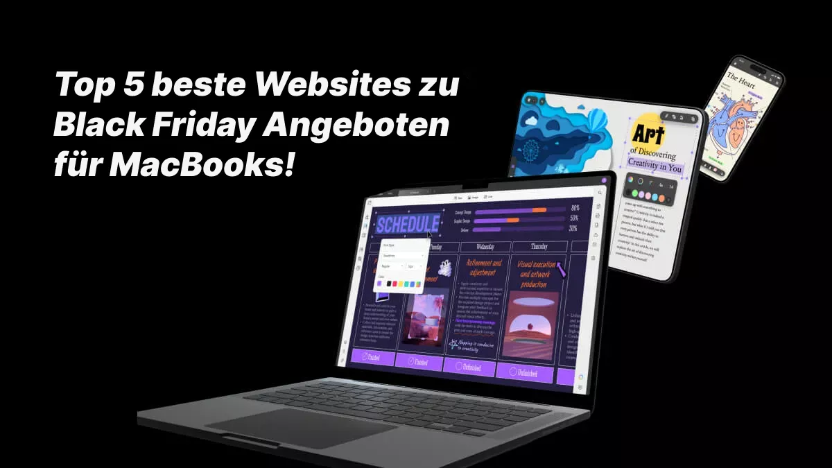 Top 5 beste Websites zu Black Friday Angeboten für MacBooks!