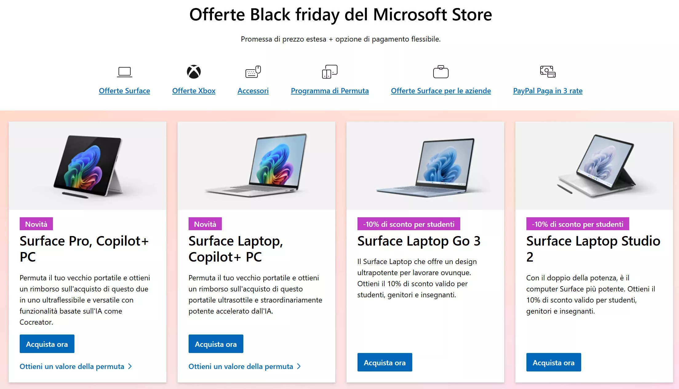 offerte black friday: Microsoft Office