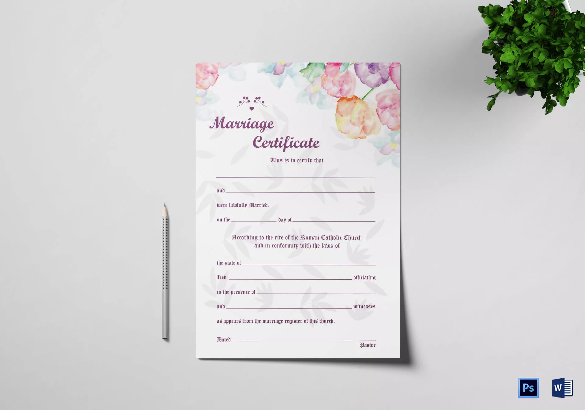 pdf certificato di matrimonio da scaricare