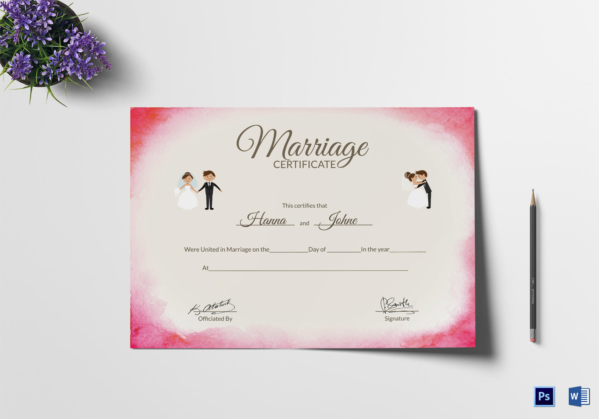 pdf certificato di matrimonio da scaricare