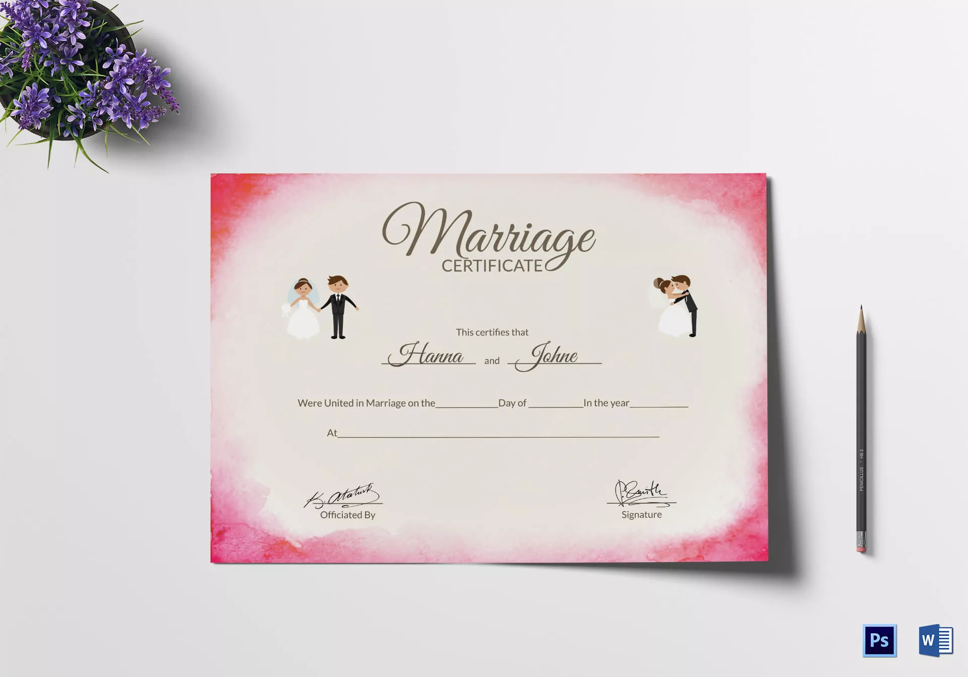 pdf certificato di matrimonio da scaricare