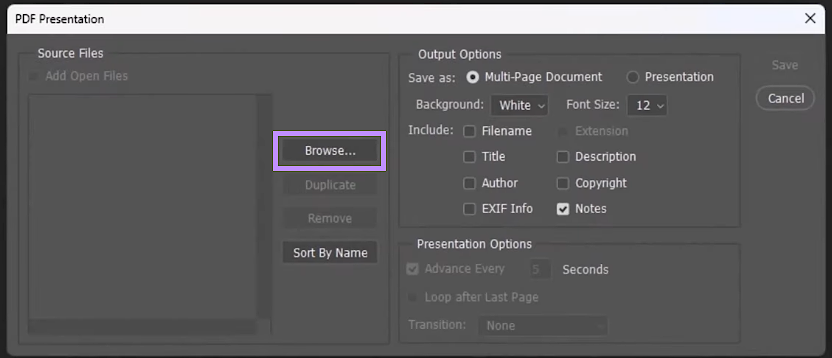 Creare un PDF Multi-Pagina in Photoshop