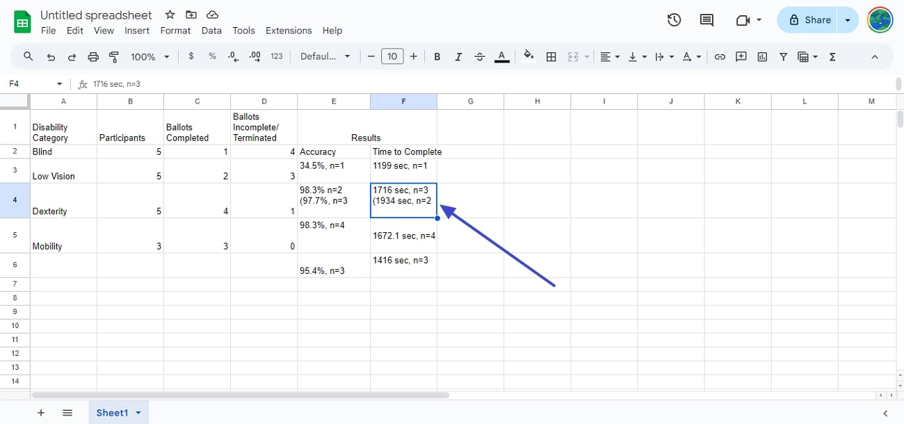 paste copied text into google sheets
