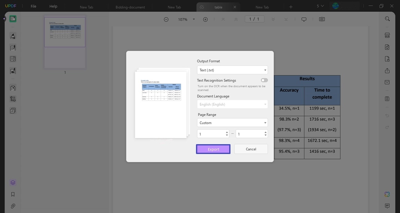 define location and export txt
