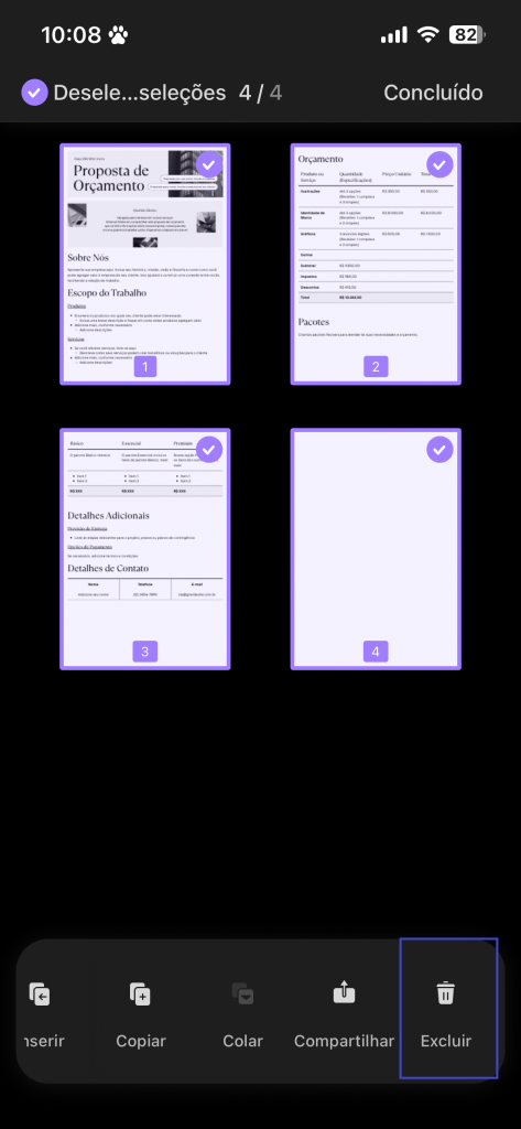 Como Excluir Páginas em PDF