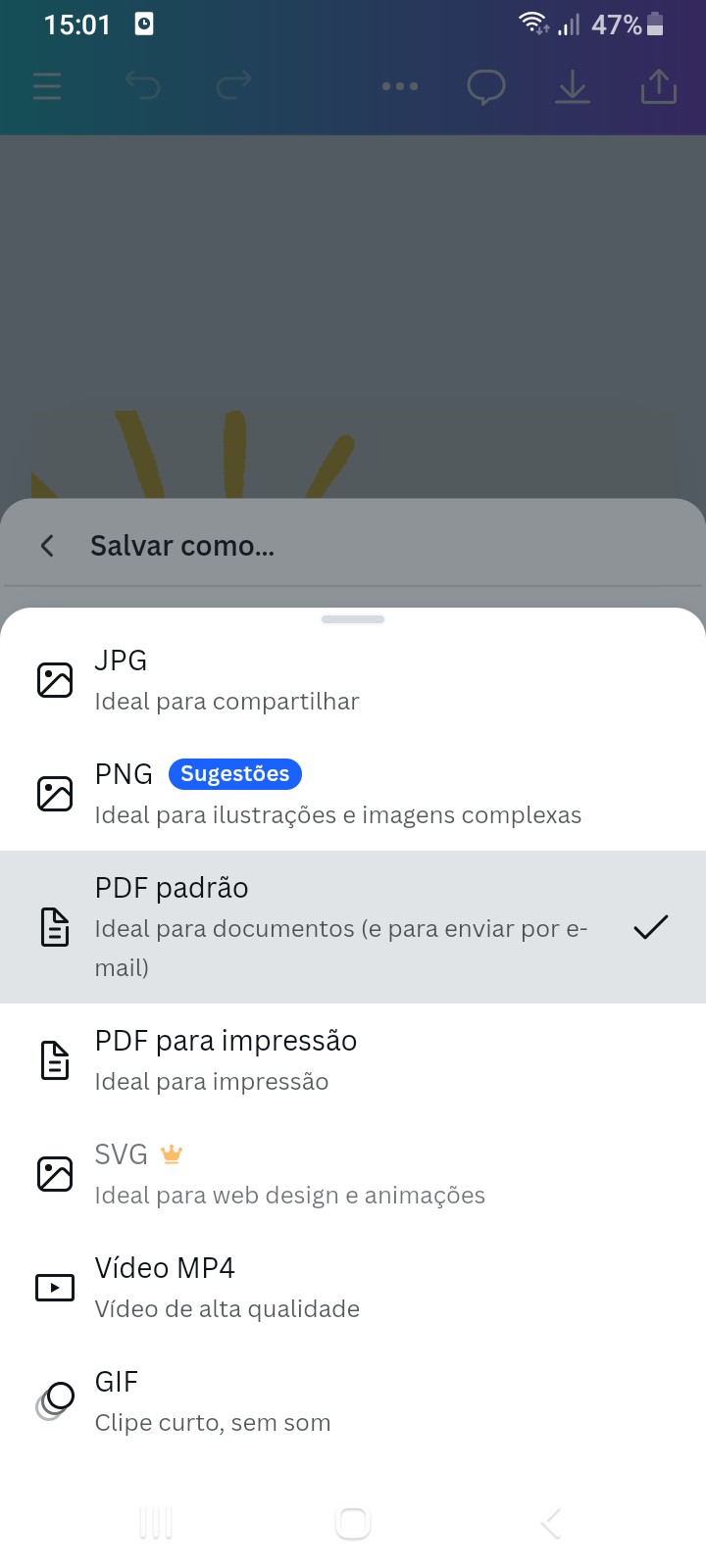 Como Salvar o Canva Como PDF