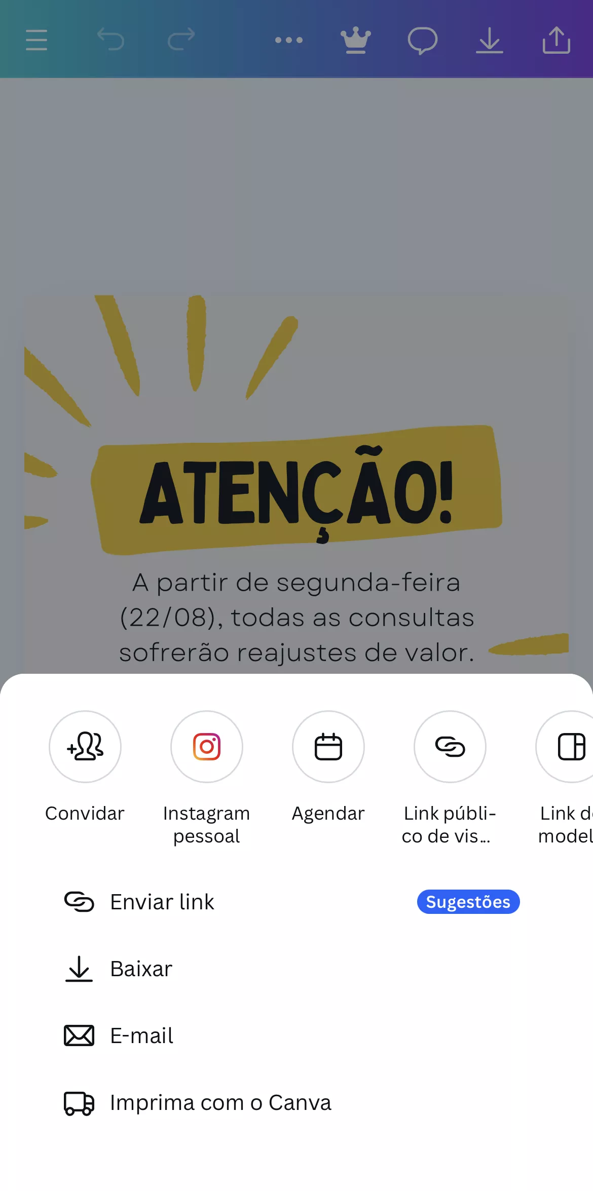 Como Salvar o Canva Como PDF